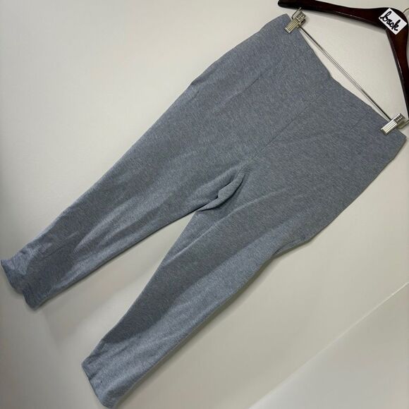 Chico's Gray Tapered Leg Elastic Waist Casual Dress Pants Women's 8 great prewor - Picture 4 of 10